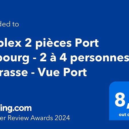 Duplex 2 Pieces Port Cabourg - 2 A 4 Personnes - Terrasse - Vue Port - Exclusif Book Ing Apartment Dives-sur-Mer Exterior foto